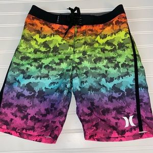 Hurley Boys Size 10 Board Shorts